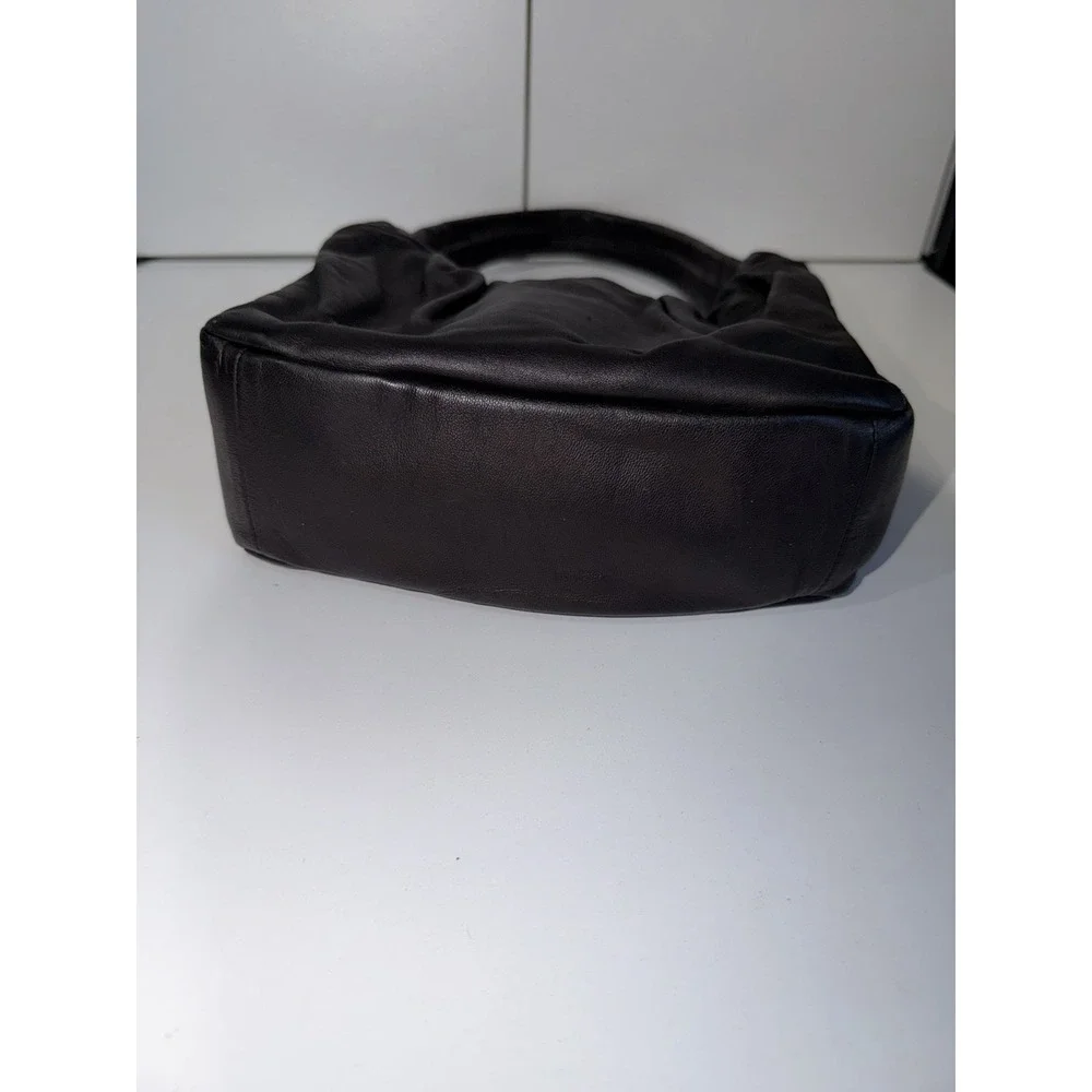 Staud Felix Black Leather Bag $295 L - Picture 7 of 13